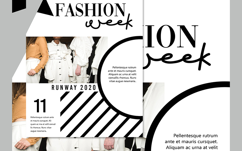 Fashion Week 2020 Design Template