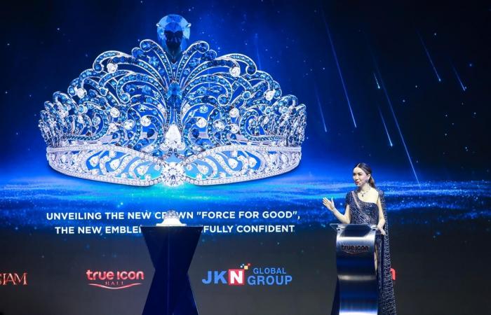 The Miss Universe 2022 Force for Good Crown