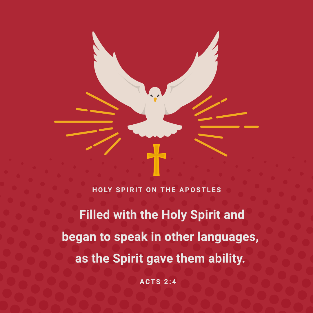 Free Minimalist Pentecost Design