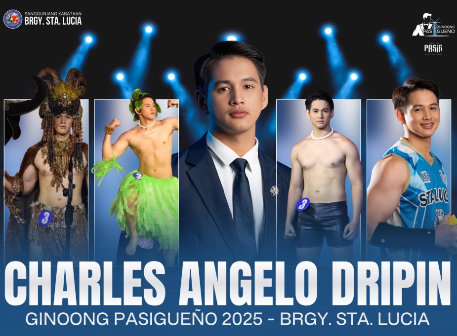Charles Angelo Dripin, Ginoong Pasigueño 2025 Barangay Santa Lucia, Pasig City