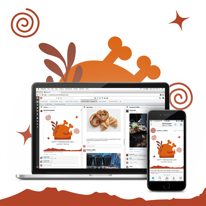 Happy Thanksgiving Day Instagram Post